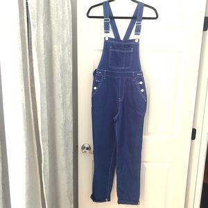 Adorable blue overalls